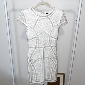 White Sequin Dress